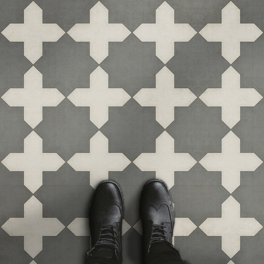 Vintage Vinyl Rug - Pattern 23 - Samaritan