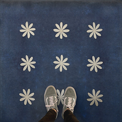 Vintage Vinyl Rug - Pattern 48 - Kibbutz