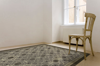 Vintage Vinyl Rug - Pattern 5 - Baker Street