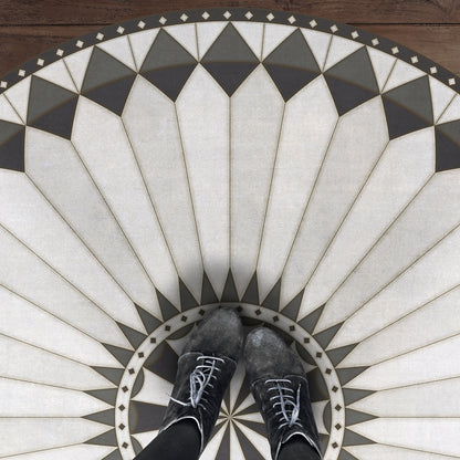 Vintage Vinyl Rug - Pattern 84 - Charleston