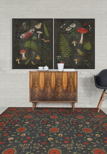 Vintage Vinyl Rug - Samarkand - Anora