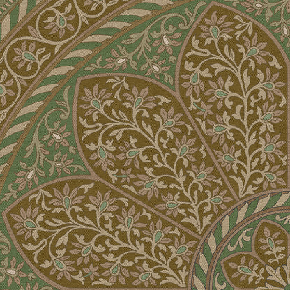 Vintage Vinyl Rug - Estate Tracery