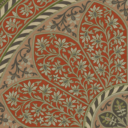 Vintage Vinyl Rug - Estate Tracery