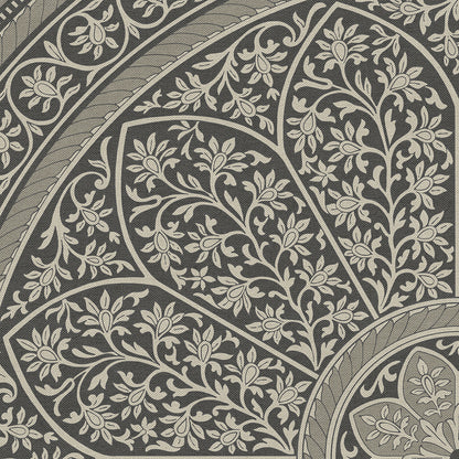 Vintage Vinyl Rug - Estate Tracery