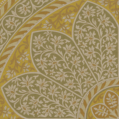 Vintage Vinyl Rug - Estate Tracery