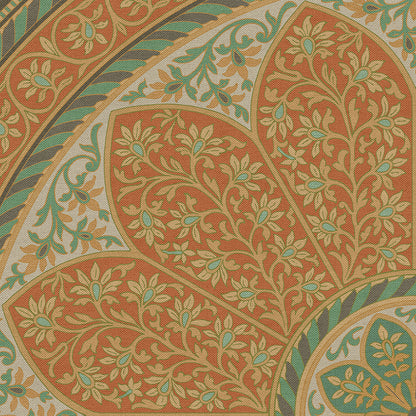 Vintage Vinyl Rug - Estate Tracery