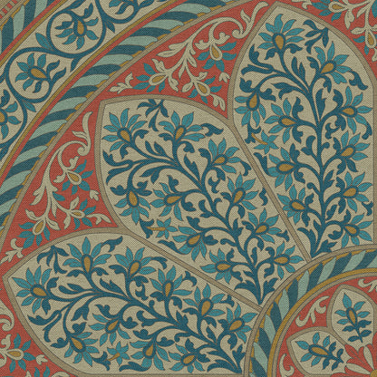 Vintage Vinyl Rug - Estate Tracery