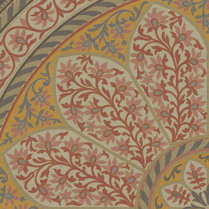Vintage Vinyl Rug - Estate Tracery