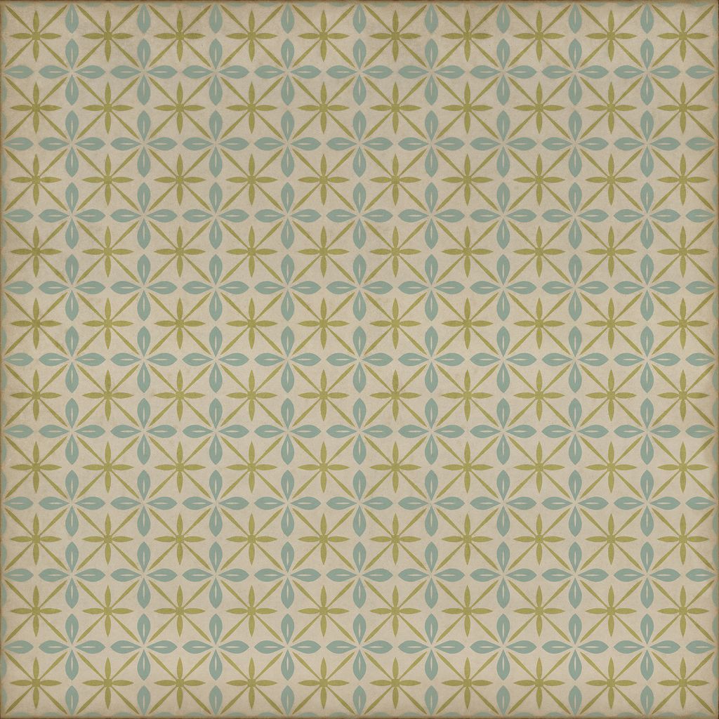 Vintage Vinyl Rug - Pattern 81 - Moms Kitchen