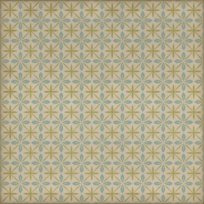Vintage Vinyl Rug - Pattern 81 - Moms Kitchen