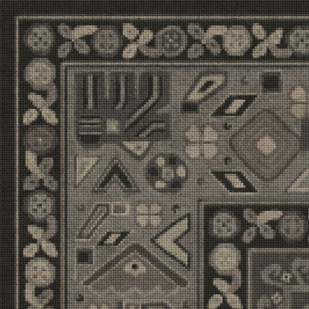 Vintage Vinyl Rug - Grand Estate - The Chambers