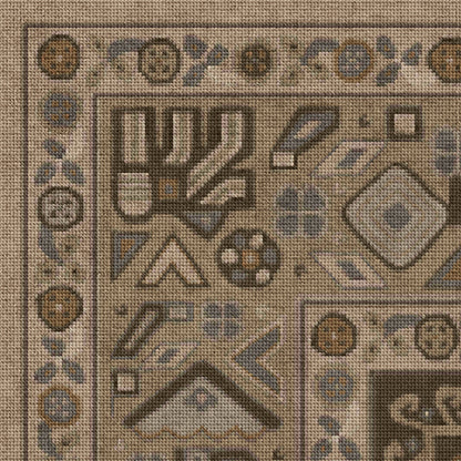Vintage Vinyl Rug - Grand Estate - The Chariot