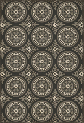 Vintage Vinyl Rug - Pattern 43