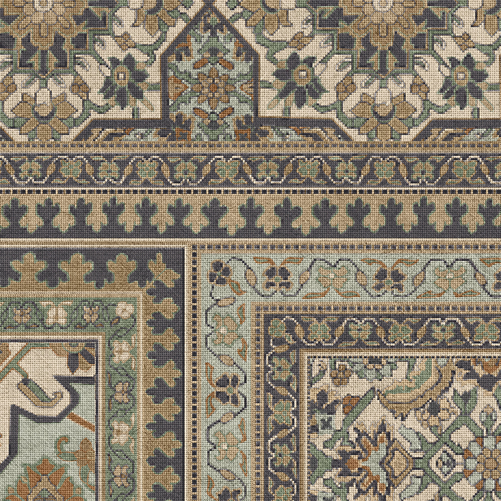 Vintage Vinyl Rug - Maison Tapis - Fontainebleau