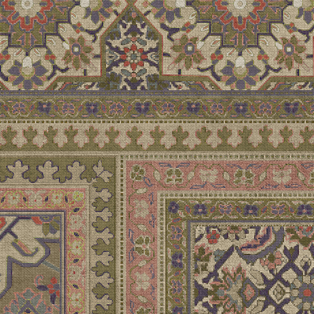 Vintage Vinyl Rug - Maison Tapis - Giverny