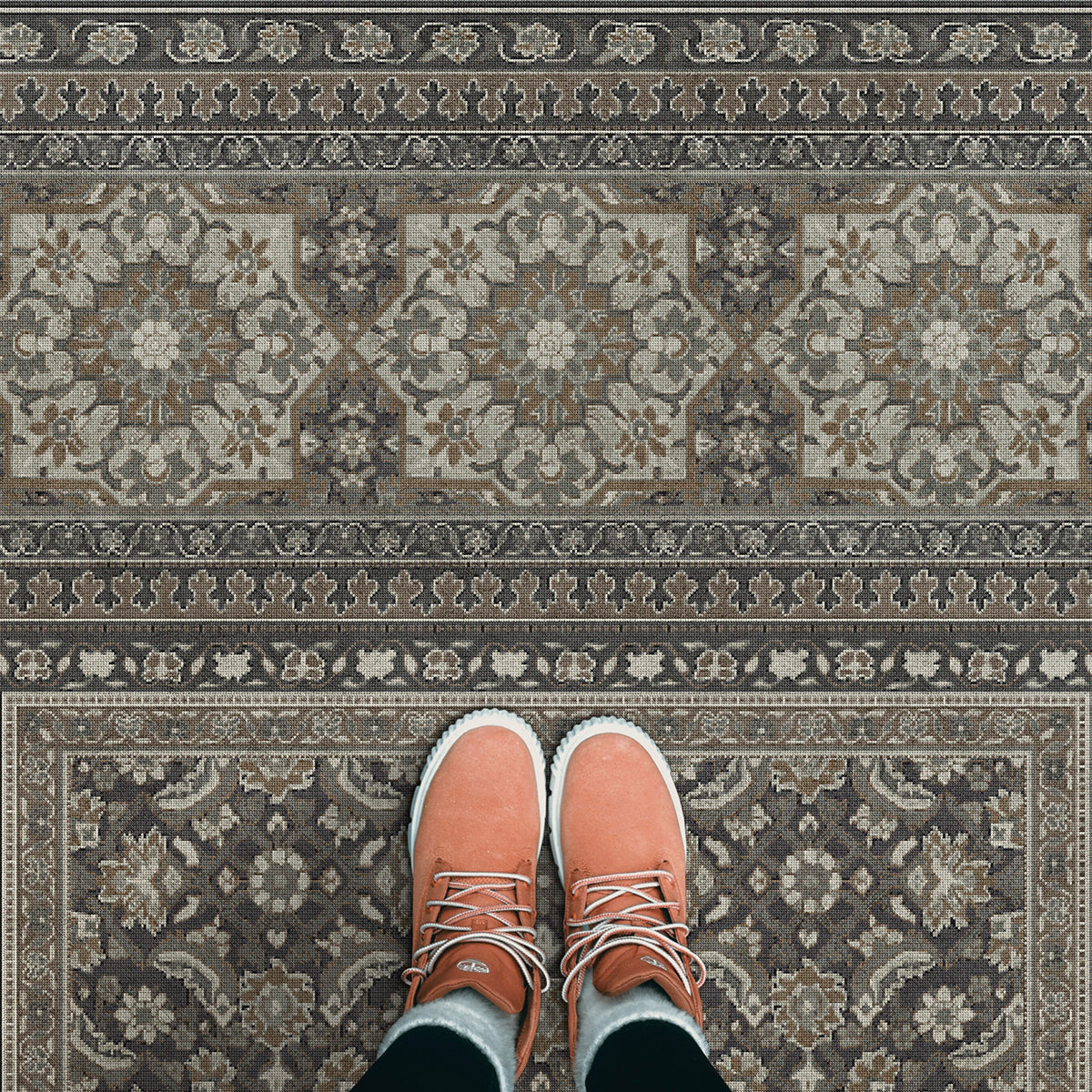 Vintage Vinyl Rug - Maison Tapis - Lyon