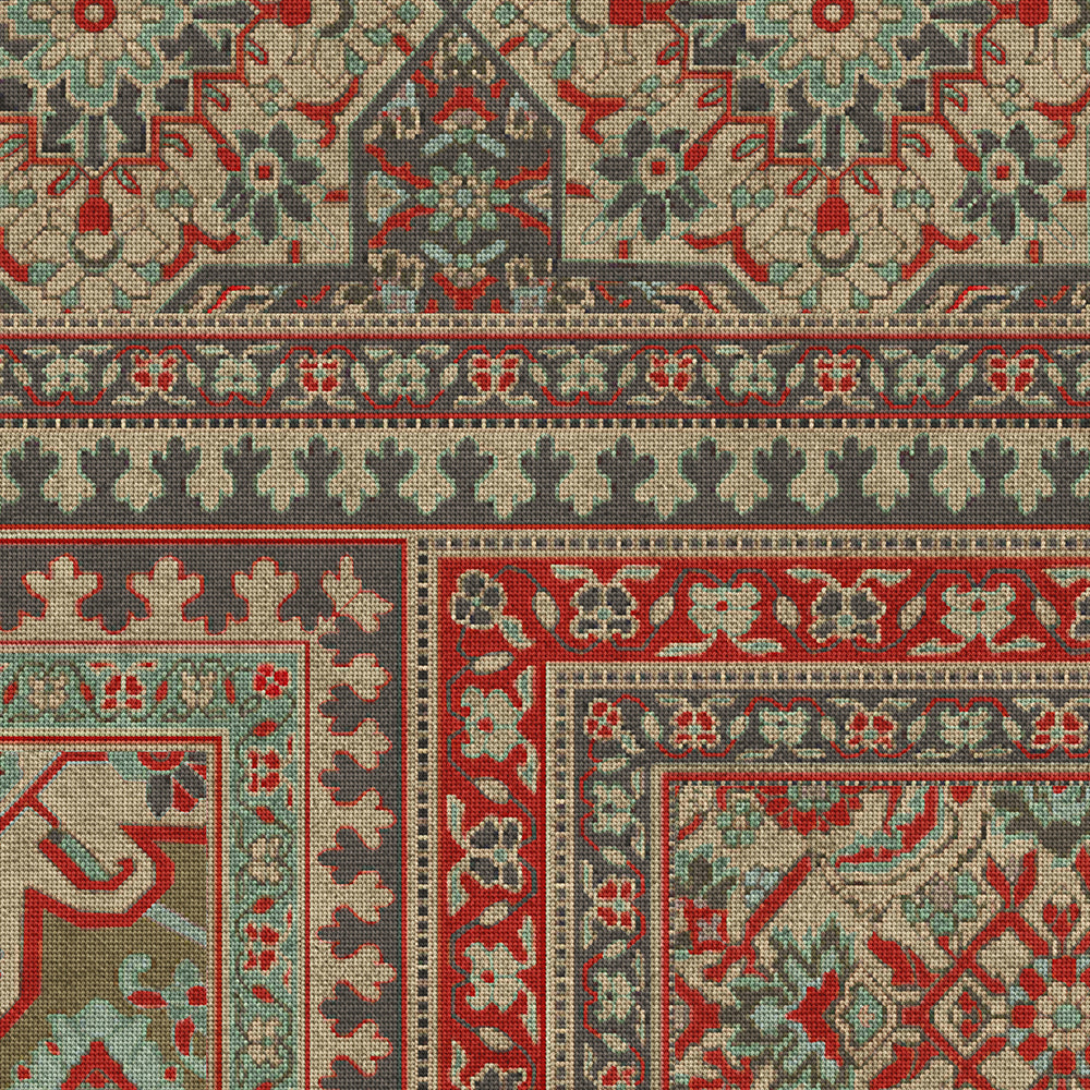 Vintage Vinyl Rug - Maison Tapis - Vezelay