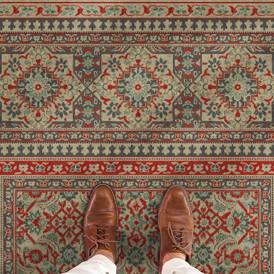 Vintage Vinyl Rug - Maison Tapis - Vezelay