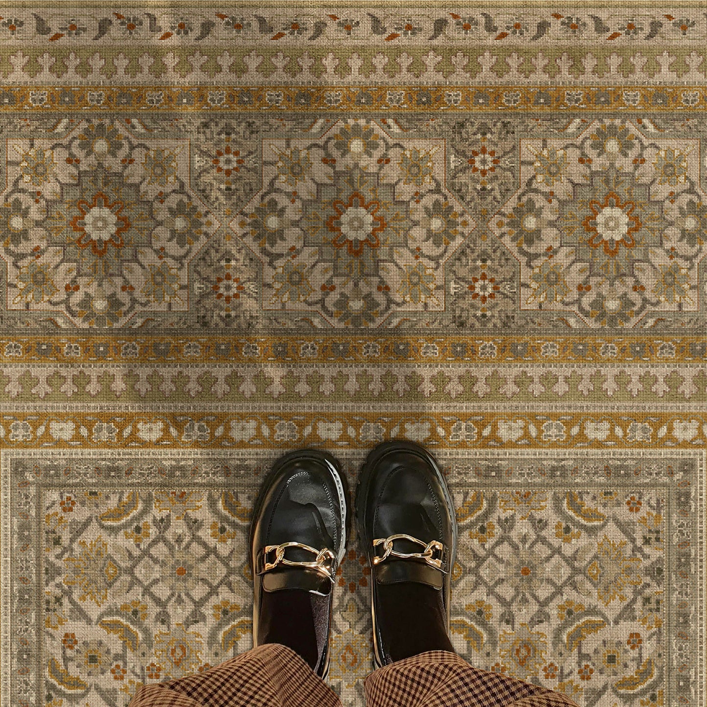 Vintage Vinyl Rug - Maison Tapis - Villandry