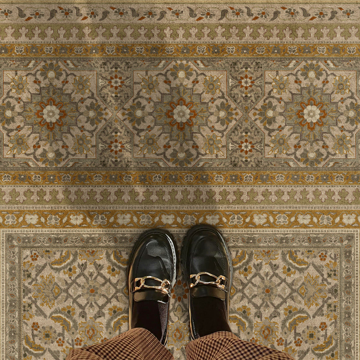 Vintage Vinyl Rug - Maison Tapis - Villandry