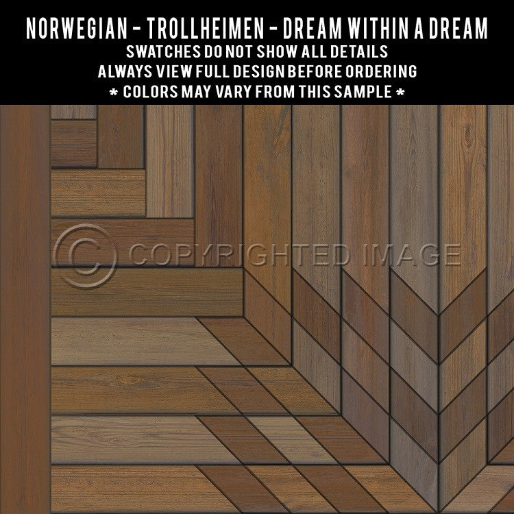 Vintage Vinyl Rug - Trollheimen
