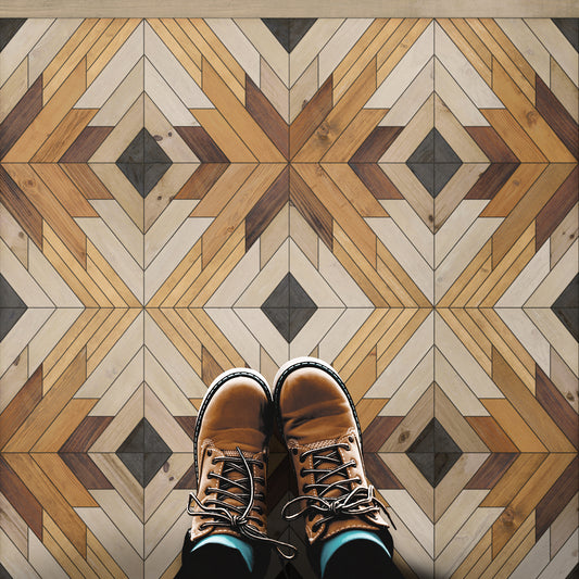 Vintage Vinyl Rug - Denali - Mather