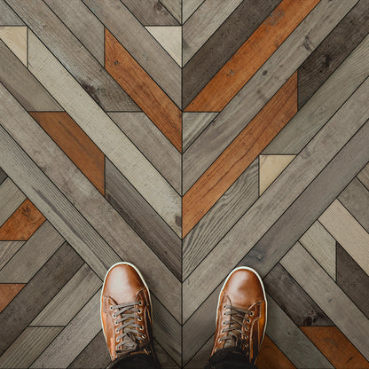 Vintage Vinyl Rug - Nile - Reflections