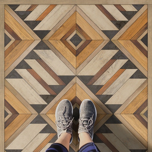 Vintage Vinyl Rug - Yukon - Logan