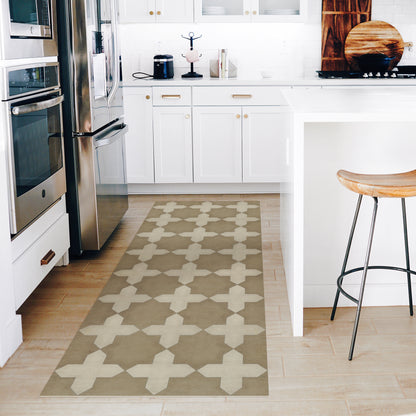 Vintage Vinyl Rug - Pattern 23 - Disciple