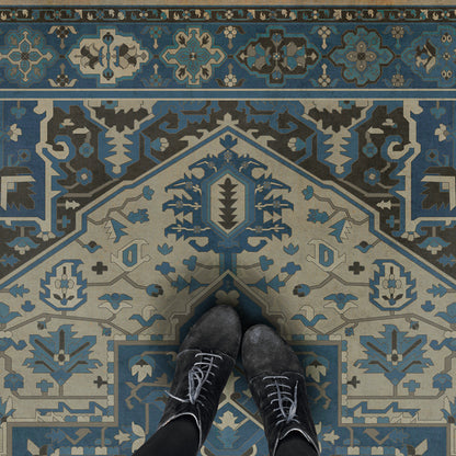 Vintage Vinyl Rug - Camelot - Lancelot