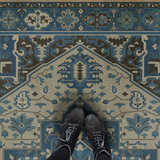 Vintage Vinyl Rug - Camelot - Lancelot