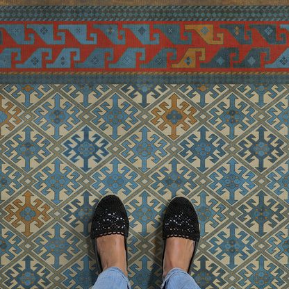Vintage Vinyl Rug - Daghestan - Kruta