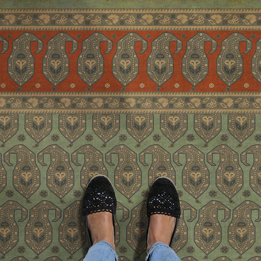 Vintage Vinyl Rug - Kintala - Nuri