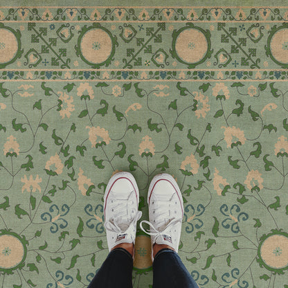 Vintage Vinyl Rug - Samarkand - Jonona