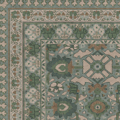 Vintage Vinyl Rug - Promenade - Blooming Season