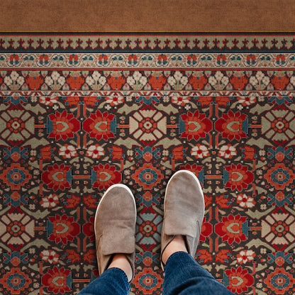 Vintage Vinyl Rug - Promenade - Heirloom Nectar
