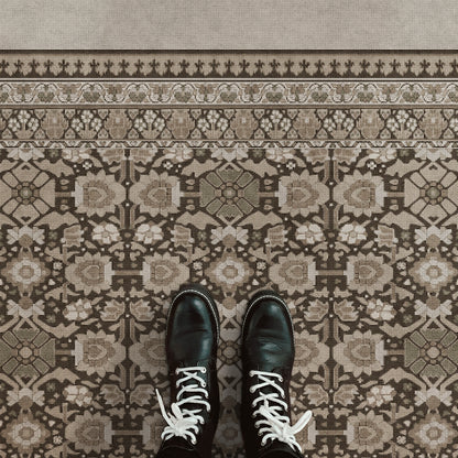 Vintage Vinyl Rug - Promenade - Wondrous Vistas