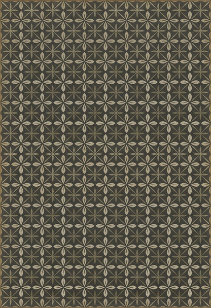 Vintage Vinyl Rug - Pattern 81 - the Transport Cafe
