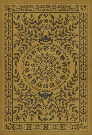 Vintage Vinyl Rug - Pattern 40 - Alhambra