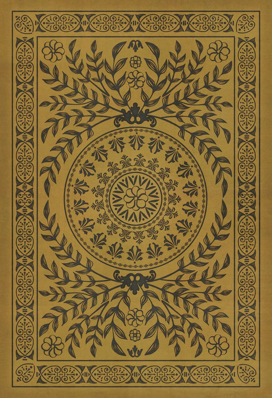 Vintage Vinyl Rug - Pattern 40 - Alhambra