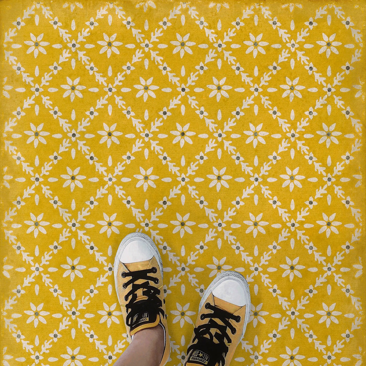 Vintage Vinyl Rug - Naturalist - Byrd