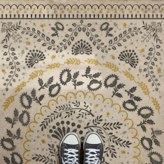 Vintage Vinyl Rug - Cozens - Early One Morning
