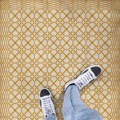 Vintage Vinyl Rug - Woven - Fairfax Est 1742
