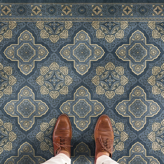 Vintage Vinyl Rug - Antiquary - Galleys