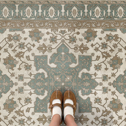 Vintage Vinyl Rug - Star Ushak - Fair Splendors