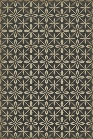 Vintage Vinyl Rug - Pattern 81 - Uptown Diner