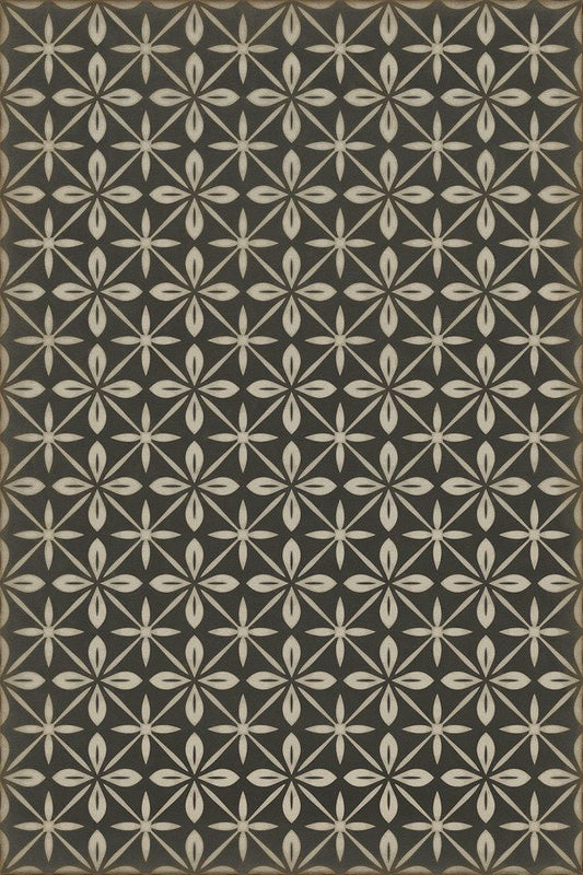 Vintage Vinyl Rug - Pattern 81 - Uptown Diner