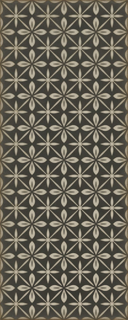Vintage Vinyl Rug - Pattern 81 - Uptown Diner