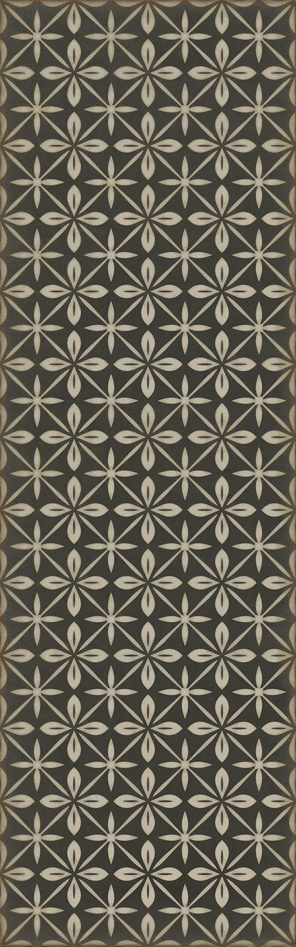Vintage Vinyl Rug - Pattern 81 - Uptown Diner
