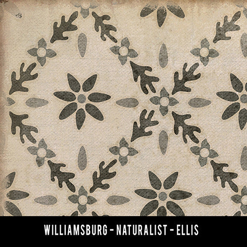 Vintage Vinyl Rug - Naturalist - Linnaeus